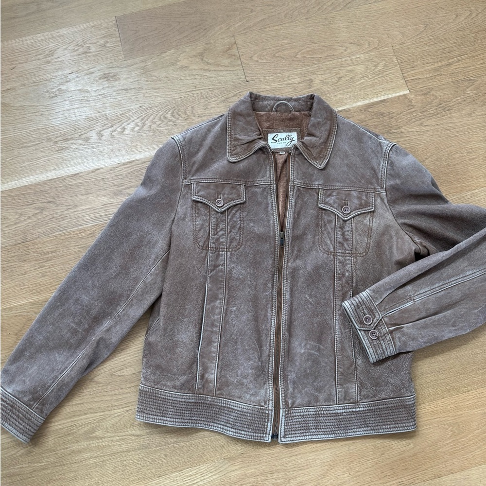 Men’s Scully Leather Jacket